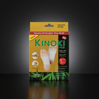 JUJUYN Kinoki Patchs Détoxifiants pour les Pieds au Vinaigre et Vitamine C 6x8cm pour Favoriser le Sommeil