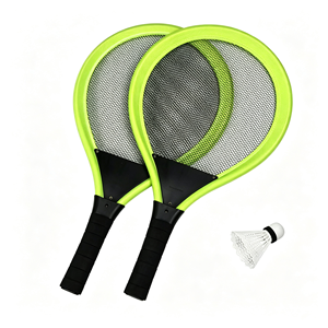 Lightweight Kids Badminton Rackets with Soft Grip Durable <b>Strings</b> for Children Play - Product Image 1