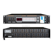 TNH PS-DB1602 Régulateur d'alimentation 16 + 2 prises avec interrupteur d'air et affichage numérique
