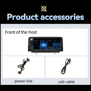 Système Linux, lecteur multimédia GPS pour voiture Google Carplay pour <span class=keywords><strong>BMW</strong></span> X3 X4 F25 F26 2011-2017 - Product Image 5