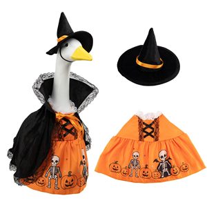 Tenues de Noë<span class=keywords><strong>l</strong></span> et d'Halloween en polyester pour oies de porche, décoration de jardin extérieure personnalisable, vêtements pour oies de porche de 23 pouces, vente chaude - Product Image 6