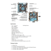 Hot Holybro Kakute F4 V2.4 MPU6000 FPV FC Pengontrol Penerbangan Drone FPV