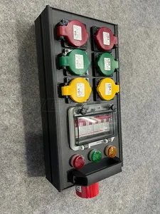 กล่องพลังงานอะลูมิเนียมอัลลอย6ทางพร้อมรุ่นตรวจสอบแรงดันไฟฟ้า-สำหรับไฟ LED และเสียงโดยเฉพาะ <span class=keywords><strong>Weibo</strong></span> กันน้ำ - Product Image 4