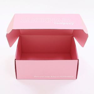 Boîtes d'expédition en carton personnalisées décorées, prêtes à être expédiées, blanches, pour vêtements, chaussures, chapeaux, boîtes à cadeaux, boîtes bancaires en papier - Product Image 4
