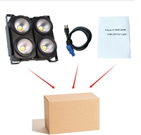 4 yeux 4*100W DMX512 400W COB LED Par Light DMX Audience Blinder Light RGBW 4in1 Club Stage DJ Light