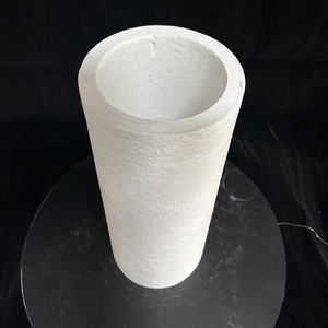 Kunden spezifische feuerfeste Keramik faser hülse für Wärme isolation sguss rohre und andere keramische Anwendungen - Product Image 2
