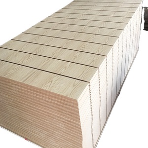 Kapok Panel 15Mm, 16Mm, 18Mm 25Mm Mdf Melamine Khe Ban Sử Dụng Slatwall Panels - Product Image 3