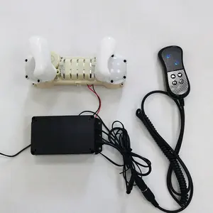 Masajeador 3D de alta calidad para amasar y tocar, silla de masaje, piezas de rodillo de <span class=keywords><strong>Motor</strong></span>, sofá reclinable con diseño curvo de cuerpo humano - Product Image 4