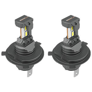 Fanless H4 Hi basso tutto in uno Xenon hid LED fari 30W Auto Led lampadine sistema di illuminazione 6500K Cool bianco accessori Auto - Product Image 4