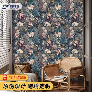 Creation of Time and Space Botanical Peel & Stick Wallpaper Self-Adhesive Waterproof For Bedroom Wall Decor - Product Image 4