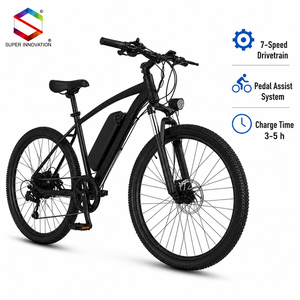 Bicicleta Eléctrica de 26 Pulgadas, 36v 250w, con Motor de 7 Velocidades en la Rueda Trasera, para Ciclismo Urbano - Product Image 5