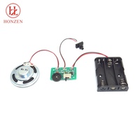 Honzen TW-C2SM, lecteur de son à détecteur de mouvement de haute qualité, interrupteur de volume, fonctionne avec 3 piles AA, haut-parleur puissant, module musical personnalisé
