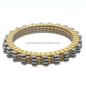 GXKSAT Pièces d'embrayage de <span class=keywords><strong>moto</strong></span> CBF125 <span class=keywords><strong>CBF</strong></span> <span class=keywords><strong>125</strong></span> Embrayage Friction Disc par Paper Base Material Disc Plate Kit - Product Image 1