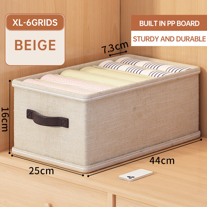 Beige-6grids