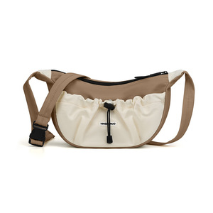 Waterproof Fabric Lightweight Large Space <b>Storage</b> Smooth <b>Zipper</b> Adjustable Shoulder Straps Fashion Design Used Shoulder <b>Bags</b> - Product Image 4
