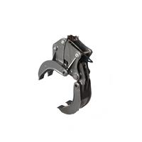 Excavator Hydraulic Grapple 12 Ton Timber Log 2 3 Tine Custom OEM ODM Heavy Duty Steel Factory CE