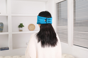 Masques oculaire en soie mûre 100% faits à la main, occultant, bande de sommeil de luxe, couverture complète pour les <span class=keywords><strong>yeux</strong></span> - Product Image 3