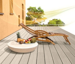 Outdoor Anti-corrosion Solid <strong>WPC</strong> <strong>Flooring</strong> with Grooves for Courtyard - Product Image 5