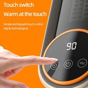 Chauffe-ventilateur PTC intelligent portable 220V à élément céramique, 1200W, avec deux réglages, pour un chauffage d'hiver efficace et économe en énergie – Meilleure vente - Product Image 4