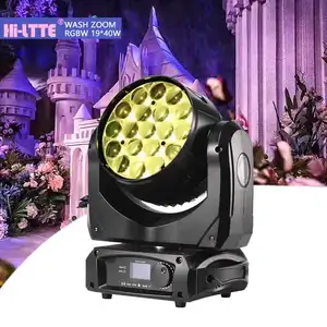 Osram lampu panggung led, lampu panggung Martin rgbw CE RoHS mac aura DMX bee eye, kepala bergerak untuk Dj Night Club Bar