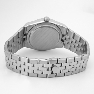 Reloj de Lujo para Hombre de Acero Inoxidable 316L, Movimiento de Cuarzo Suizo, Resistente al Agua 5ATM, Cristal de Zafiro, 40mm, Reloj de Vestir - Product Image 4