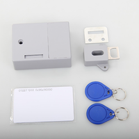 Serrure de meuble NFC pour tiroir, armoire de bureau, serrure invisible, serrure à carte IC 13,56 MHz pour hôpital, atelier
