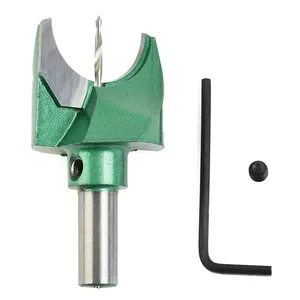 Mata <span class=keywords><strong>Router</strong></span> Shank 10mm manik-manik Buddha, mata bor manik-manik kayu karbida pemotong penggilingan bola untuk peralatan tangan ujung kayu 6-20mm - Product Image 1