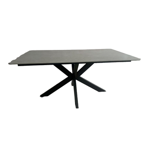 <span class=keywords><strong>Mesa</strong></span> de Comedor Rectangular Tradicional Ecológica de Hierro para 6 Personas, Muebles para Comedor - Product Image 1