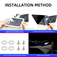 Lampe LED Devil Eyes Programmable Demon Evil Eye Headlight Automotive Decoration Lamp Adjust DIY LED Eye ae86 modify for Car