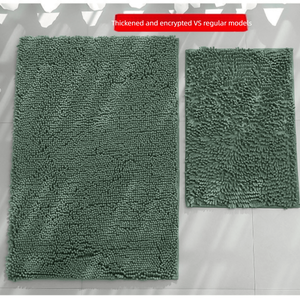 Alfombra de baño antideslizante Alfombra de felpa de secado rápido de chenilla ultra gruesa adecuada para interiores y baños - Product Image 6