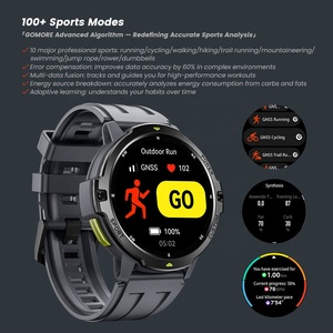 Smartwatch C31 Impermeabile 3ATM <span class=keywords><strong>2026</strong></span> con GPS, Bussola, Barometro, Altimetro, Schermo da 1.46'' e Batteria da 500mAh per Sport all'Aperto e Fitness - Product Image 4