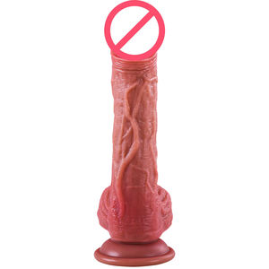 Elektrische <span class=keywords><strong>Dildo</strong></span> Realistische Vibrator Verwarming En Swingende Platina Siliconen Zuignap Applicatie Afstandsbediening Ader - Product Image 6
