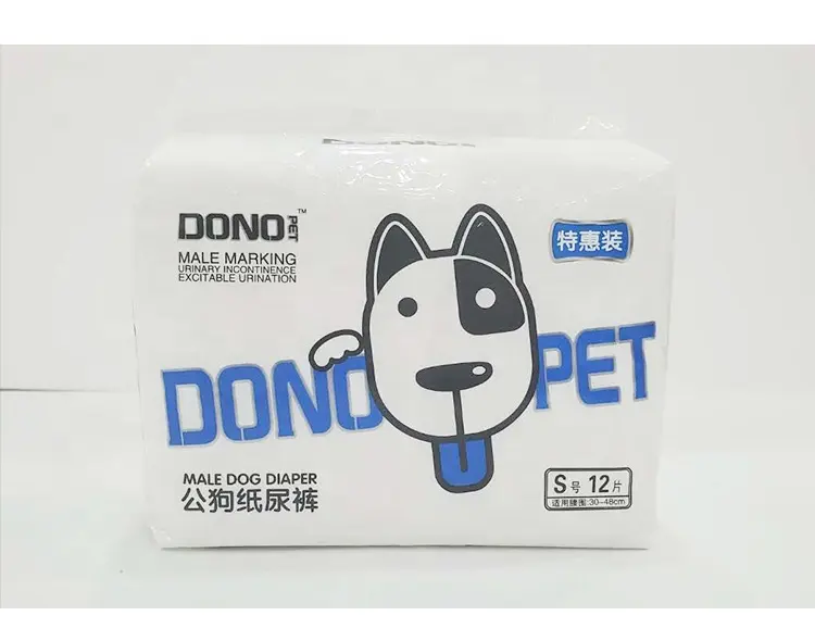 Dono Huisdier Heet Verkoop Speciale Pakket Mannelijke Hond Luiers, Mannelijke Hond Wraps, Bichon Beleefd Pad