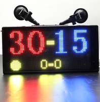 Raquette de padel intelligente GANXIN avec capteur, comptage automatique des points, compteur de score numérique, tableau de score LED pour le jeu sur le terrain de tennis