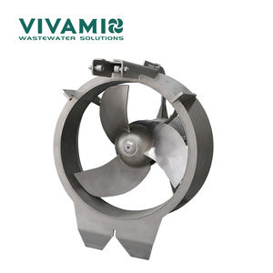 Pompe de circulation des boues submersible SUS304 Pompe de retour des eaux usées avec traitement de l'eau à haut débit <span class=keywords><strong>et</strong></span> à faible hauteur - Product Image 5