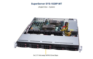 เซิร์ฟเวอร์แร็ค Original SYS-1029P-MT 1U แบบ Dual LGA3647 Xeon DDR4-2933 ECC โครงเหล็ก พร้อมพัดลม มีสินค้าในสต็อก - Product Image 4