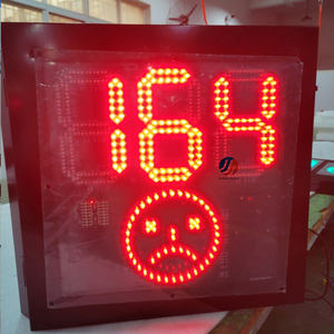 لافتة عرض السرعة الرقمية بالرادار معتمدة من CE بـ 2 أو 3 أرقام لإدارة سرعة الطرق مع وجه مبتسم ورقم حد السرعة - Product Image 6