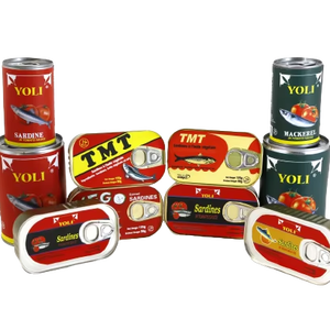 Hoogwaardige groothandel sardines in blik 125g 24 blikjes lichtgekookt in plantaardige olie met tomatensaus smaak ISO gecertificeerd - Product Image 6