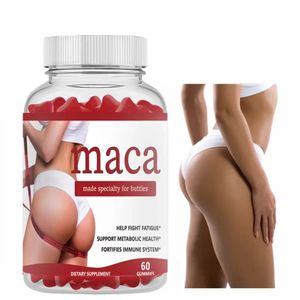 Gummies de Maca à Faible MOQ pour Adultes – Compléments Herbales pour Soutenir l'Énergie et l'Équilibre Hormonal – Produit de Beauté pour Femmes - Product Image 1