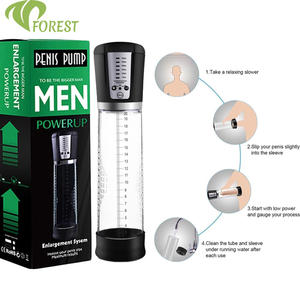 Manchon d'érection en silicone ABS électrique avec logo personnalisé, pompe à vide pour agrandissement du pénis, gobelet de masturbation pour l'intérêt sexuel, massage - Product Image 2