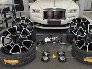 Nuevo Tipo de Llantas de Aleación para Automóvil, Cóncavas Profundas, Forjadas, Pulidas, 5x112 5x114.3 5x120 5x130, para Rolls-Royce - Product Image 6