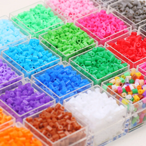 Cuentas <span class=keywords><strong>Hama</strong></span> de 2.6mm, Caja de Embalaje, Mosaico Térmico, Cuentas para Planchar, Cuentas Fusibles, Juguete DIY, Material EVA - Product Image 1