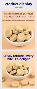 Galletas Crujientes Liofilizadas de Pollo y Calabaza Listas para Comer - Premios para Entrenamiento y Aditivos para <span class=keywords><strong>Comida</strong></span> para Gatos y <span class=keywords><strong>Perros</strong></span> de Todas las Edades - Product Image 6