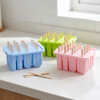 Moule à glaces en silicone à 16 cavités 2026 pour congélation commerciale, fabrication de glaces maison, moule à friandises glacées DIY, vente en gros