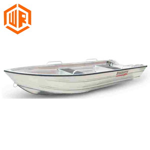 Nueva Mini Lancha Rápida Familiar de Aluminio Tipo Jon Boat con Proa Abierta, Eléctrica o a Gas, Embarcación de Desembarco Soldada para Pesca - Product Image 6