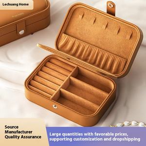 Handmade Lớn Hộp Đồ Trang Sức Cao Cấp Lưu Trữ Container Cho Dây Chuyền Vòng Tay Bông Tai Có Giá Trị Mảnh - Product Image 2