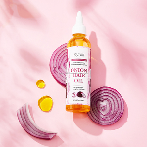 Private Label Curly Organic Vegan Leave-In Natural Scalp <strong>Hair</strong> Care 2 in 1 Protect Root Nourishing Healthy <strong>Onion</strong> <strong>Hair</strong> Growth <strong>Oil</strong> - Product Image 1