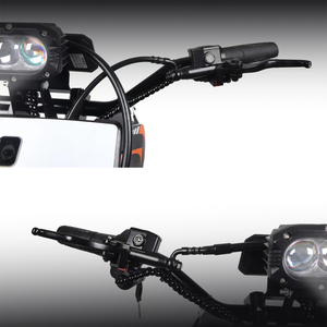 Nouvelle moto électrique tout-terrain KMS 48V 40AH avec batterie au lithium, 7 vitesses, suspension hydraulique, moteur sans balais, autonomie de 200 km, vitesse de 61-80 km/h - Product Image 4