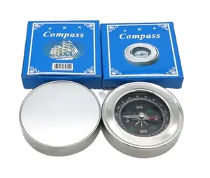 Portable Compass Student Mini Compass for Outdoor Backpack Camping Hiking