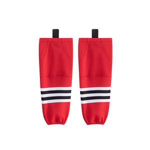 Chaussettes <span class=keywords><strong>de</strong></span> hockey OEM en gros avec tissu en maille pour l'entraînement, pour vêtements <span class=keywords><strong>de</strong></span> sport, impression par sublimation, chaussettes <span class=keywords><strong>de</strong></span> hockey sur glace - Product Image 5